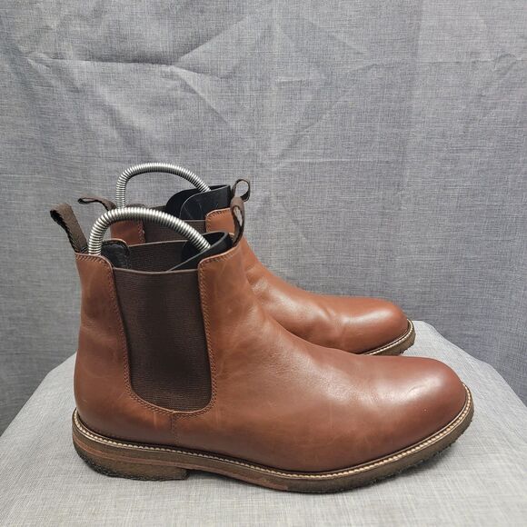 Onward Reserve Highland Leather Brown Chelsea Ankle Boots Men\'s SZ 11.5 main image 11